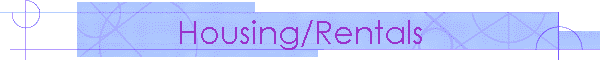 Housing/Rentals